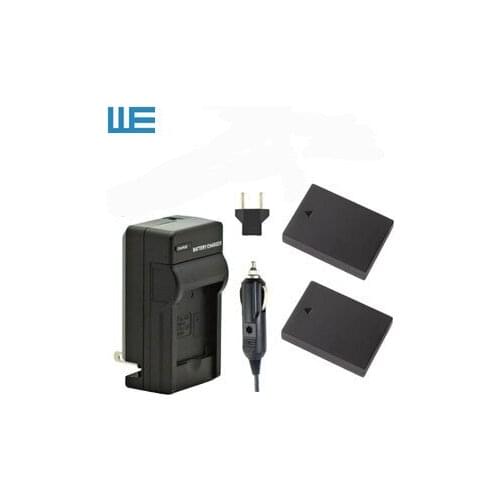 LP-E10, LPE10 Battery + Charger for Canon EOS Rebel T3 / 1100D / Kiss X50 and Rebel T5 / 1200D, Rebel T6, EOS 1300D