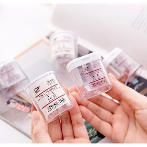 Fashion Double Hole w17 Stationery Creative Cute Cosmetic Pencil Sharpener