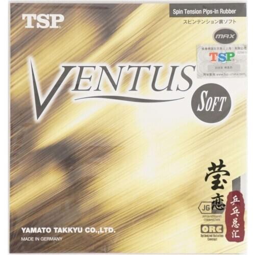 Original TSP Ventus soft table tennis rubber 20441 with soft sponge good control table tennis racket racquet sports pingpong