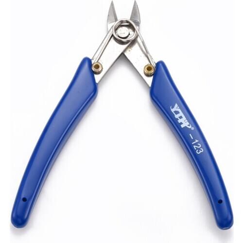 Stainless Steel Jewelry Pliers Flush Cutter Shear Cut Line Stripping for Jewelry Making Hand Tool Equipment