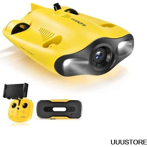 CHASING Gladius Mini Underwater Drone With 4K HD Camera 2 Hours Working Time One Key Depth Hold Live Stream Diving Rescue Drone