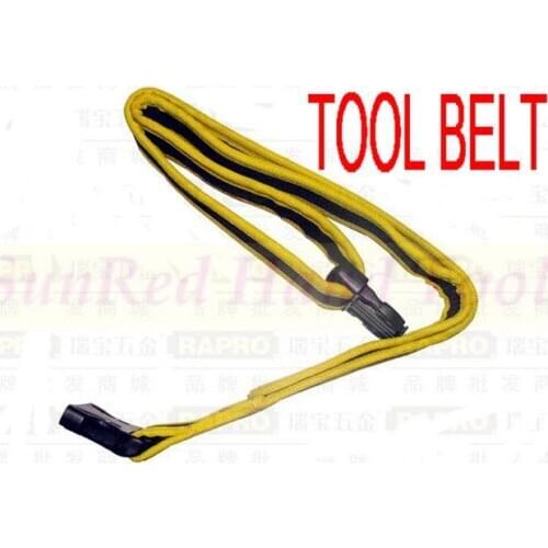 SunRed taiwan made high quality yellow with black self-locking waist bag tool belt for electricians NO.05152 freeshipping