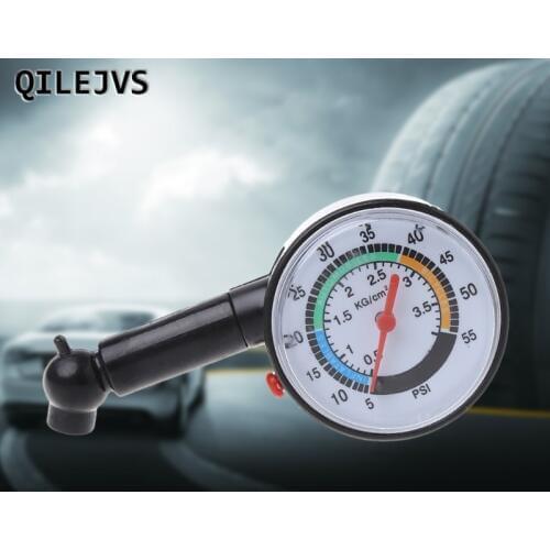 QILEJVS Auto Car-styling Tire Pressure Gauge Dial Meter Vehicle Tester Sensor Diagnostic-tool for Car Kit