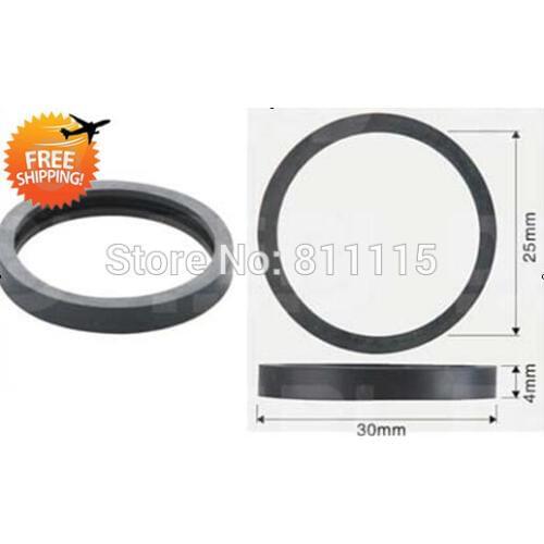 Fuel Injector Rubber Seal, 30x25x4mm, 250pcs, free shipping O-Rings, Repair Kits, Rubber sealings
