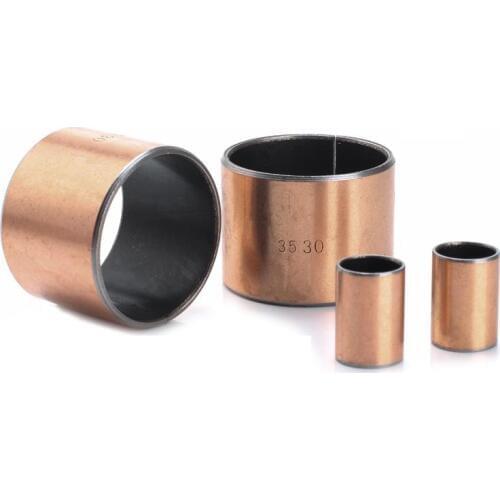 5PCS Inner Diameter 8 10 12 14mm SF-1 Self-lubricating Bearing Oilless Bushing Sleeve Height 5-20mm