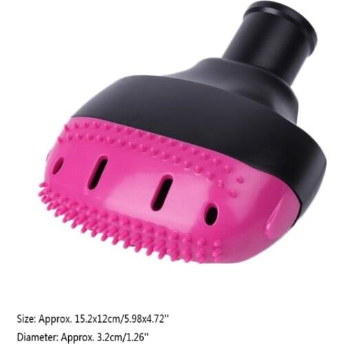 Pet Vacuum Cleaner Brush Nozzle Accessories 32mm Dog Cat Massage Hair Comb Tools 95AC