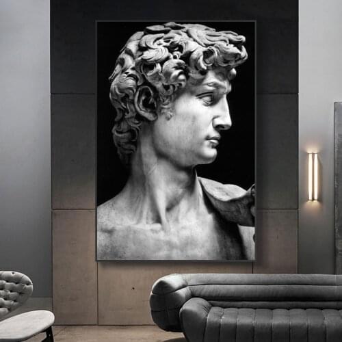 Sculpture of David Canvas Paintings on the Wall Art Posters And Prints Nordic Art Wall Decorative Canvas Picture For Living Room