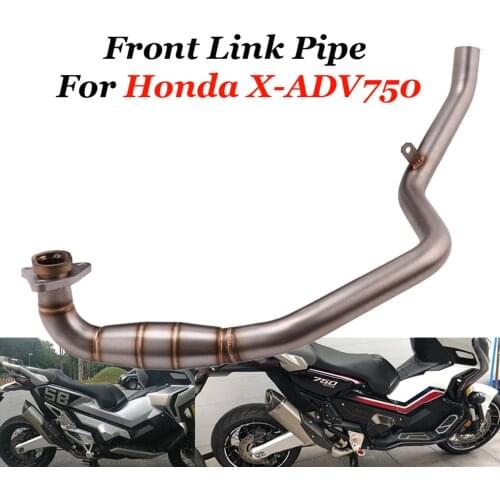 Full System Motorcycle Exhaust 51mm Muffler Escape Modified Tube Header Front Link Pipe Slip On For Honda X-ADV 750 X ADV750