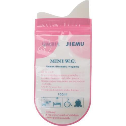 1pc 700ml Emergency Portable Car Urine Bag Vomit Bags Mini Mobile Toilets Handy Unisex Disposable Urinal Toilet Bag