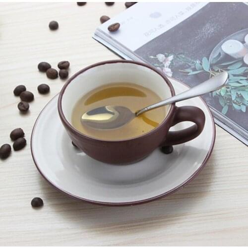 1PCS Steel Coffee Dessert Fruit Spoons Teaspoon Sundae style new A3Y8