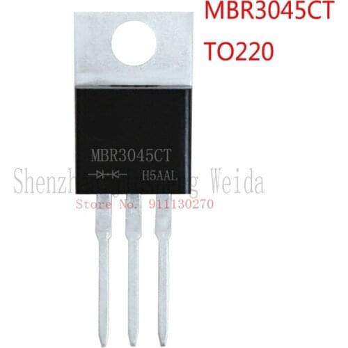 10PCS MBR3045CT TO-220 MBR3045 TO220 3045CT