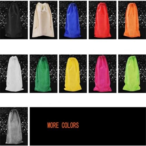 10pcs Reusable Large Non-Woven Fabric Dust-proof Pouches Women Shoulder Tote Non-woven Environmental Packaging 40x50cm 45x55cm