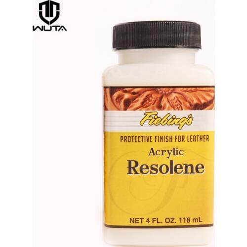 118ml American Import Acrylic Resolene Leather Finish Protectant Waterproof DIY Coloring Antiqued or Polished leathers Agent