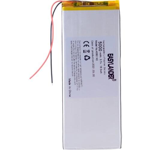 3.7V 5000mAH 4060140 Polymer lithium ion / Li-ion battery for tablet pc 7 inch 8 inch 9inch mp3 mp4