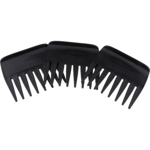 3pcs 8 Teeth Large Wide Tooth Hair Comb Detangler Hairbrush, Heat-resistant Anti-static Scalp Massage