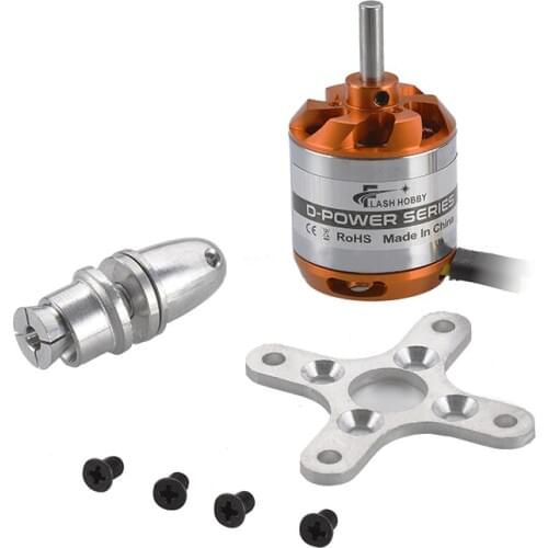 Flashhobby D2836 1500KV 1120KV 880KV 750KV 4S Brushless Motor for RC Model FPV Airplane Fixed -Wing Drones