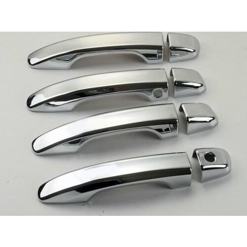 For Honda Accord 10th 2018 2019 2020 ABS Chrome Car Door Handle Covers Trim Auto Accessories Styling Car Stickers Decal
