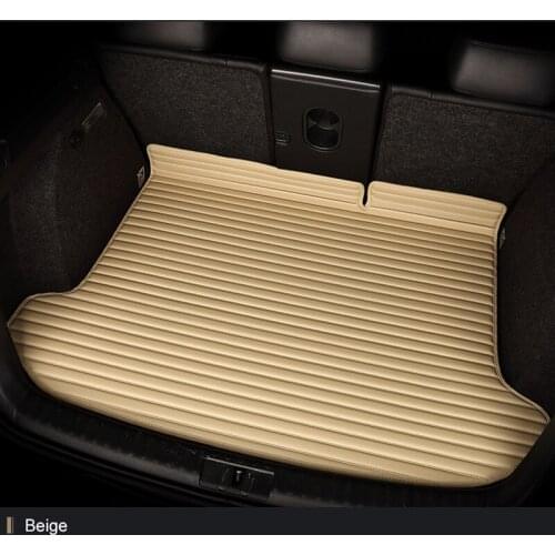 Custom leather Car trunk mat for Lincoln all models Navigator MKC MKS MKT MKX MKZ car styling auto accessories