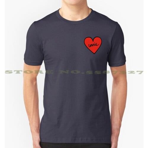 Unnie Heart Patch Kpop Summer Funny T Shirt For Men Women K Pop Korean Kdrama Girl Groups Hallyu