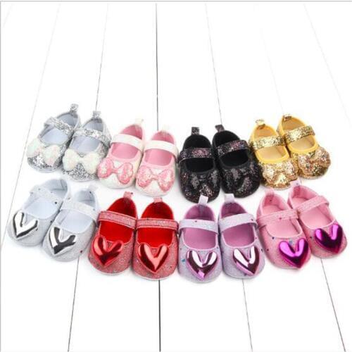 New Baby Girls Shoes Big Knot Toddler Baby Shoes Casual Toddler Soft Soled First Walkers Infants Girls Princess Shoes