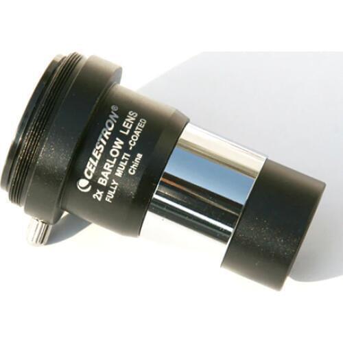 Celestron barlow eyepiece 2x barlow Lens eyepiece 1.25 inch Insert the 2x Barlow Lens between the eyepiece not monocular