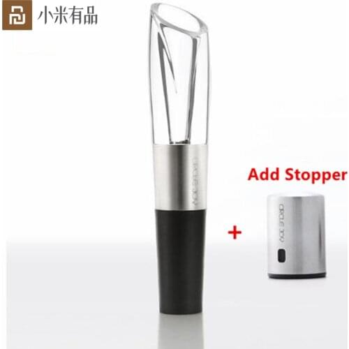 Youpin Circle Joy Stainless Steel Portable Fast Decanter Wine Vodka Portable Mini Wake-up Utensil Fast Decanter / Stopper D5