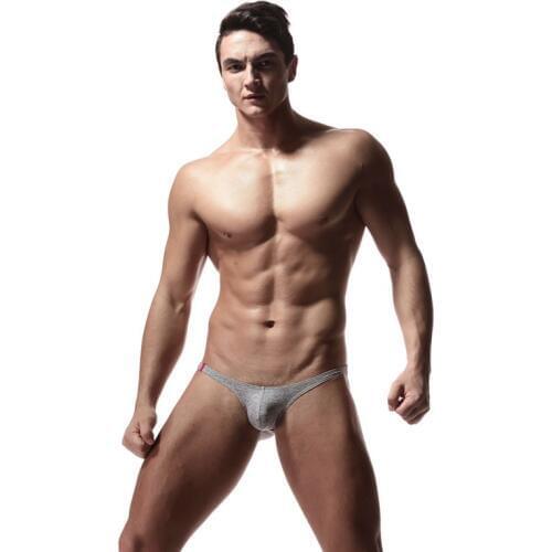 Fashion Soft Breathable Briefs Sexy Mens Underwear Men Hot Hips Up Low Waist Men Solid Underwear Jockstrap Undies Cueca