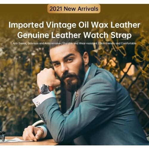 High Quality Soft Calf Genuine Leather Watch Band For Huawei Watch Gt 2 Strap Samsung Galaxy Watch Strap 22mm Watch Accessories