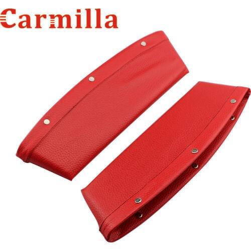 Carmilla Pu Leather Car Seat Crevice Storage Box Center Water Cup Side Bag for Jeep Compass Renegade Wrangler Cherokee 2017 2018