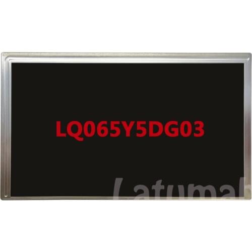6.5" LQ065Y5DG03 LCD Screen for Sharp 800×480 50Pins Automotive LCD Display Monitor Panel Repair Replacement