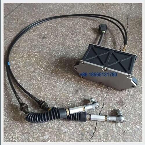 2 PCS Double Cable Throttle Motor CAT 318C 320C 320CL 320D 320DL Caterpillar Excavator Governor Motor 247-5212 2475212