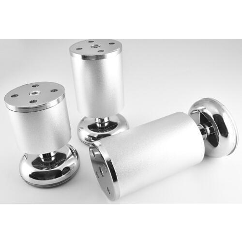 4pcs thicken Aluminum alloy Furniture Legs adjustable Table Cabinets feet Sofa Bed TV Cabinet legs Furniture feet multi-size