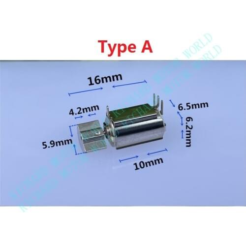 50Pcs 6*10mm 1.5V 3V 3.7V Cylindrical Hollow Cup Vibration Motor Mobile Phone 610 Coreless Micro DC Vibration Motor