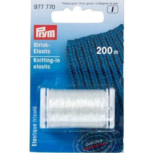 977770 Germany PRYM Knitting-in elastic, transparent