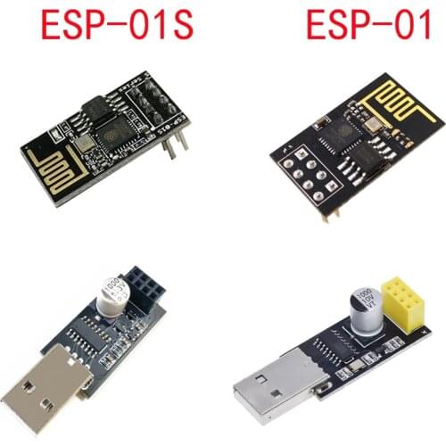ESP01 Programmer Adapter UART ESP-01S Adaptater ESP8266 CH340G USB to ESP8266 Serial Wireless Wifi Developent Board Module