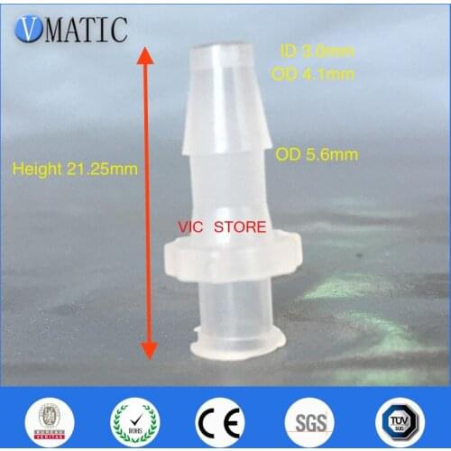 Free Shipping 10 pcs Hose Barbed 5/32 Inch Female Plastic Pipe Fitting Reducer Coupler Connector Adapter Air Fuel Gas Water