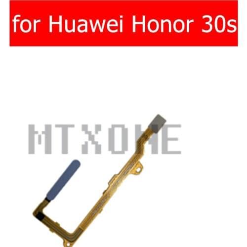 For Huawei Honor 30s fingerprint key scanner Home Button Flex Cable Touch ID Sensor Return Flex Cable Repair Parts