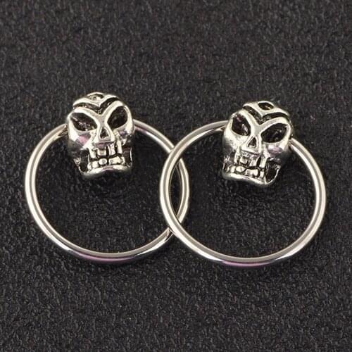 JUNLOPWY Nose Piercing Body Jewelry Cz Nose Hoop Nostril Nose Ring Tiny Flower Helix Cartilage Tragus Ring 16g