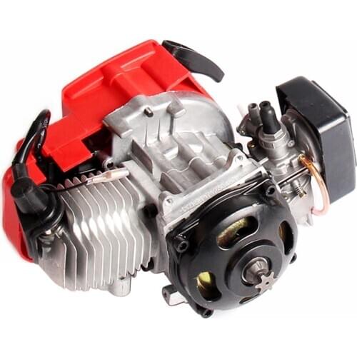 47cc 49cc Pocket Bike Start Engine Fit For 2 Stroke Pull Mini Go Kart Dirt Bike Petrol Scooter ATV Pocket Bike Motor