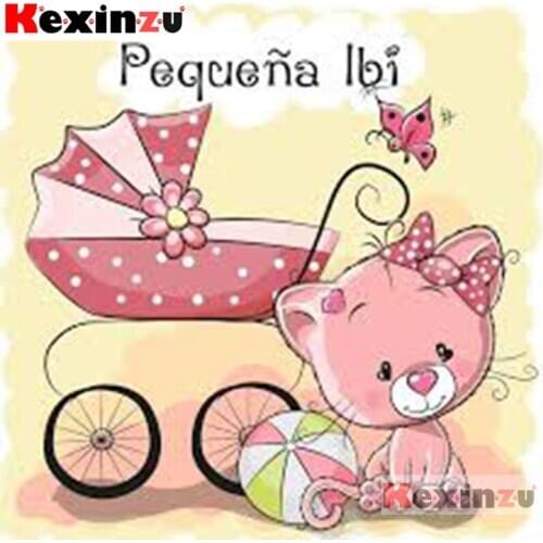 Kexinzu new 5D DIY Full Square Drill Diamond Painting"baby"3D Embroidery Rhinestone Cross Stitch 5D Home Decor K8855