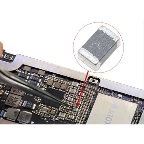 CPU Boost Coil Capacitor on Motherboard Mainboard Logic Board Circuits For IPAD PRO 9.7 10.5 12.9 Accessory Bundles