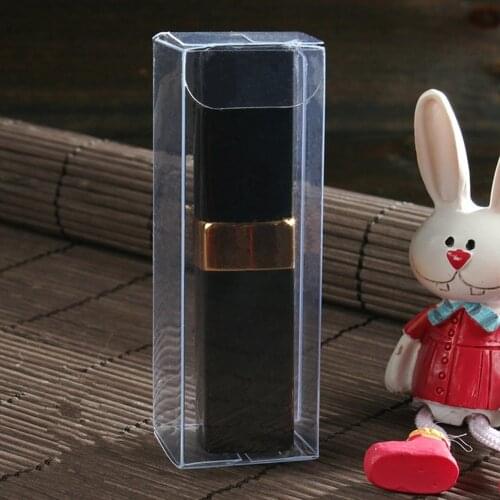 Clear Plastic PVC Box 50Pcs/Lot 2.5*2.5*10cm 0.98"x0.98"x3.94" DIY Flower Crafts Poly Event Pack Boxes For Weeding Favor Gifts