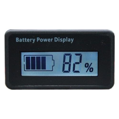 Small mini meter display 12v Lead-acid electric quantity display module for lithium battery of automobile battery