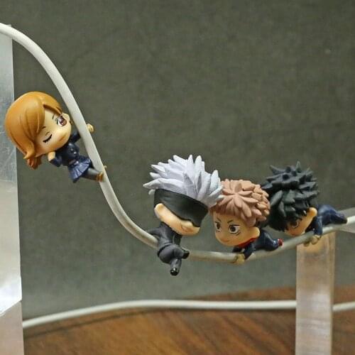 Jujutsu Kaisen Hugcot Cable Accessory Capsule Figure Set of 4