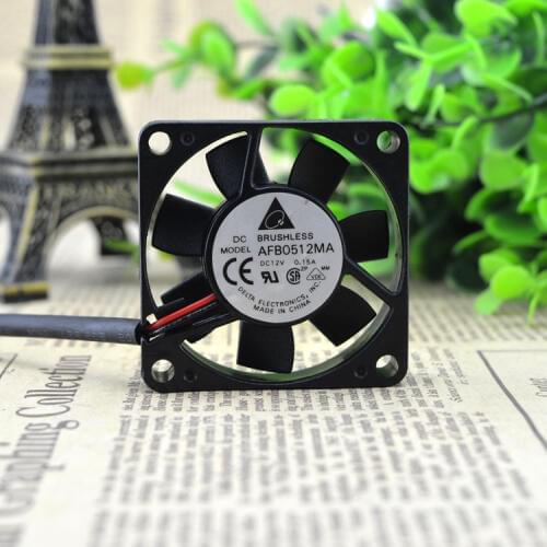 New original 5010 12V 0.15A 5cm 5 cm 2 cpu cooling fan AFB0512MA