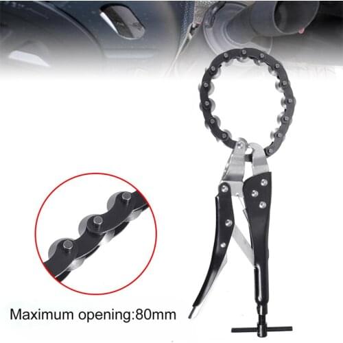 1pc Steel Car Auto Exhaust Pipe Cutter Plier Multi Wheel Chain Lock-grip Tube Wrench Parts Tool