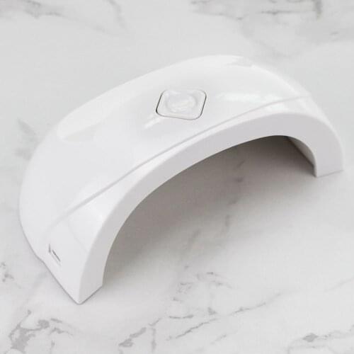 Portable Nail Dryer 18W LED Lamp 6Pcs Leds UV Nail Lamp For Manicure Nail Machine Drying All Type Gels Polish Nail Art Tools