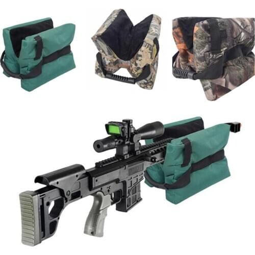 Tactical Military Shooting Sight Sand Bag Outdoor Hunting Airsoft Rifle Gun Accessories Front Rear Support Aiming Rest Sandbag