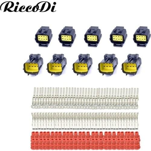 Replace TYCO/AMP 174982-2 174984-2 8pin male female Sealed Waterproof Wiring Harness Car Electrical Connector