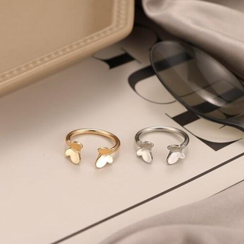 Vienkim Vintage Delicate Ring For Women Opening Metal female Simple Rings Fashion Wedding Finger Jewelry 2021 Bague Femme